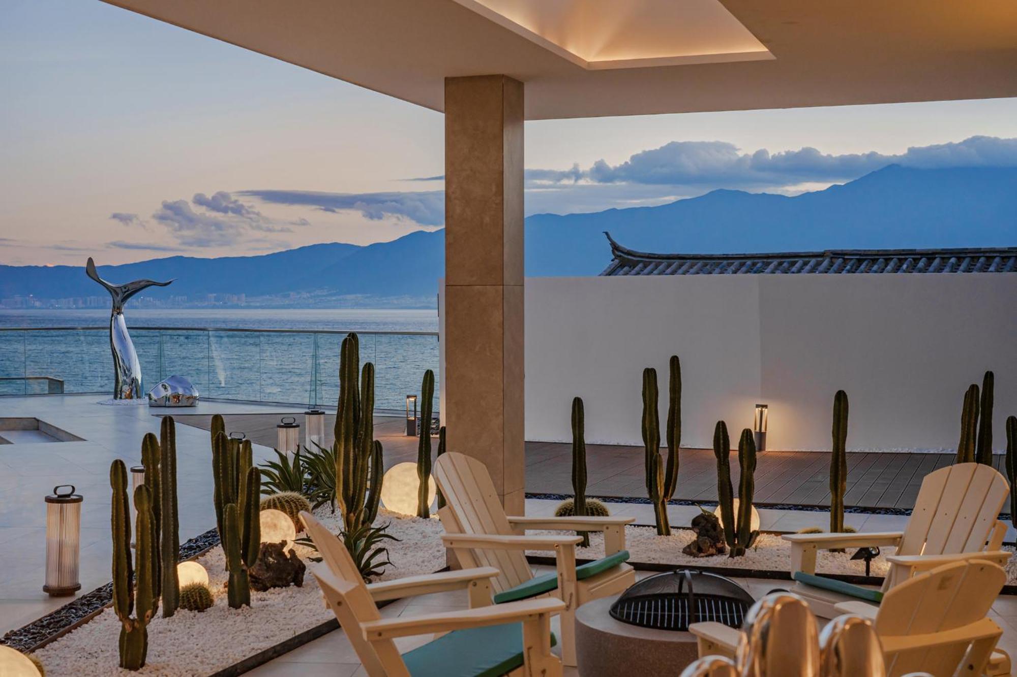 Dali Oriental Seaview Hotel -Dali Erhai Eksteriør bilde